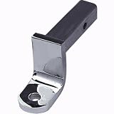 Buyers Products Ball Mount - Chrome Plated, 4in. Drop, 6000-Lb. Capacity, Model# 1803011