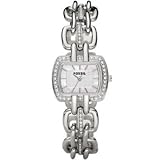 Fossil Women's ES2837 Silver Stainless-Steel Quartz Watch with White Dial