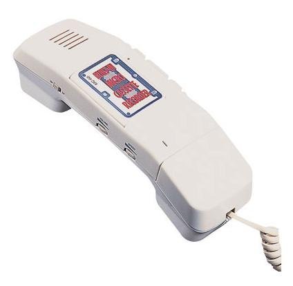 Record A Call – Replacement Telephone Handset Recorder with Volume Control (White)