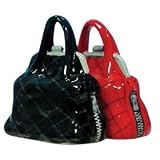 93481 Westland Giftware Mwah Magnetic Black and Red Purses Salt and Pepper Shaker Set, 2-1/2-Inch