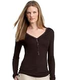 Calvin Klein V-Neck Henley Top