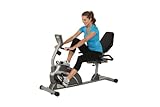 Exerpeutic Heavy Duty Magnetic Recumbent Bike with Pulse