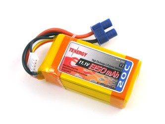 11.1V 1350mAh 20C Li-Poly Lipo 3 Cell Battery Pack with EC3 11.1V 1350mAh 20C Li-Poly Lipo 3 Cell Battery Pack with EC3