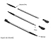 3x Metal Stylus W/pen for HTC Touch Cruise / P3650 P860