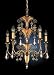 Schonbek Tahitian 5165 French Gold Chandelier With Handcut Jewel Crystals