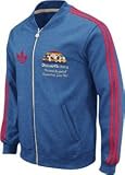 Denver Nuggets Adidas Throwback Full Zip Vintage Track Jacket
