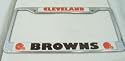 NFL Cleveland Browns Chrome License Plate Frame