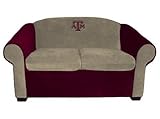 IMAGE OF Texas A&M Aggies Microsuede Sofa Loveseat