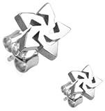 Celtic Star Small Stud Earrings Set - 5MM