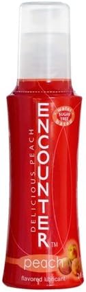 Delicious Encounter Flavored Lubricant, Peach, 2 Ounce