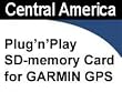 GPS Map of Central America