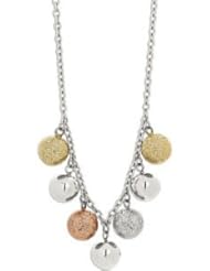 Amalfi™ Stainless Steel Glitter Ball Necklace Pendant with Immersion Plate