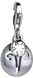 Aries Sterling Silver Diamond Charm By Hot Diamonds