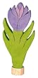 Birthday Ring Decoration - Lavender Crocus
