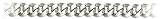 Platinum 1.2mm Flat Cable Chain Necklace - 18 Inch