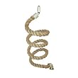 Large Sisal Rope Boing Bird Toy with Bell