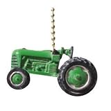 Green Agricultural Farm Tractor Fan Light Pull