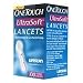 OneTouch UltraSoft Lancets - 28 Gauge - Box of 100
