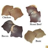Booda Bone Chips Dog Chews (2-pk 3.5'' x 3.5'' chips - Bacon Flavor)