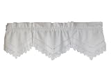 Valance Crochet Handkerchief White