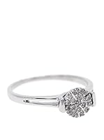 Rhapsody Anillo Diamonds (Plateado)