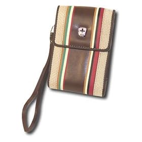 Swiss Pink Lanai Medium-Size Digital Camera Case - Brown
