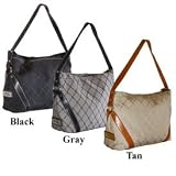 FUBU - Women's Logo Print Tote: Gray