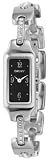 DKNY NY3669 Ladies Stainless Steel, Black Dial And Swarovski Crystals Watch