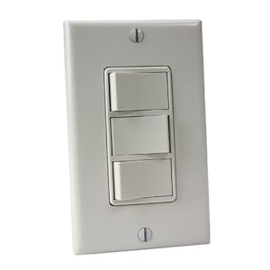 Craftmade CM-1755-AL Heat Ventilation Fan Wall Mount Control