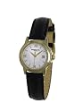 Raymond Weil Ladies Quartz Watch with White Dial Analogue Display and Black Leather Strap 5376-P-00307