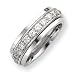 Sterling Silver Inner Channel Spinning Band Ring - Size 12
