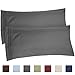 King Size Pillow Cases Set of 2 â€“ Soft, Premium Quality Hypoallergenic Pillowcase Covers â€“ Machine Washable Protectors â€“ 20x40, 20x36 & 20x48 Pillows for Sleeping 2 PC - King Size Pillow Cover Bedding