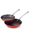 KitchenAid Gourmet Reserved 8-Inch and 10-Inch Open Skillets Twin Packs