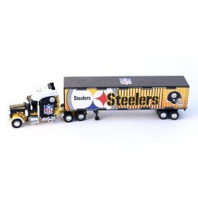 Childrens Toyshop  Toys : Pittsburgh Steelers 2005 Die Cast semi Peterbilt Truck/Hauler