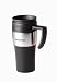 Farberware 14 oz Mug With Stainless Steel Trim Black
