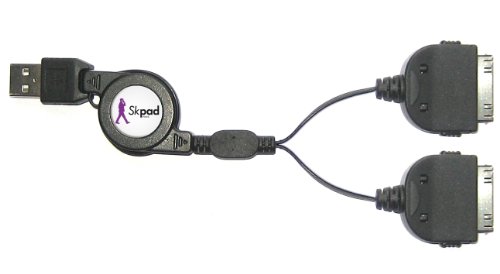 Skpad Ladekabel f&uuml;r Mobiltelefon USB Typ A, 4-polig (M) schwarz Preisvergleich
