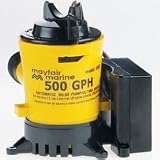 Johnson 500 GPH Auto Bilge Pump (3/4-Inch Hose 12V Dura Port)