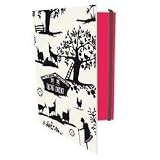 Journal blank - Folk style design - A5 hardback notebook