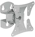 Vivo Branded Lorenzo Porsche Designed Universal LCD TV Swivel Wall Mount Bracket for LCD 14" / 15" / 17" / 18" / 19" / 20" / 21" / 23" 15, 16, 17, 19, 20, 21, 22, 23 inch inches and VESA 50 and 75 and 100