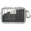Pelican 1040 Watertight Hard Micro Case with Rubber Liner - Black