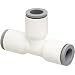 Legris 6304 LIQUIfit Push-to-Connect Fitting, Union Tee, Tube OD, Inch