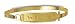 18k Gold I LOVE YOU Cartouche Bracelet