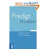 Predigtstudien f�r das Kirchenjahr 2011/2012: Perikopenreihe IV - Erster Halbband: 1. Halbjahr 2011/2012