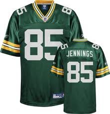 Reebok Greg Jennings Green Bay Packers Green Authentic Jersey Size 52