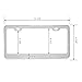 GG Grand General 60445 Stainless Steel License Plate Frame with 2 Holes