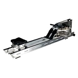 WaterRower S1 Rowing Machine in Brushed Stainless Steel with S4 Monitor