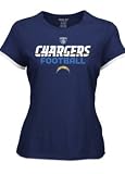 San Diego Chargers Gemini Too Cap Sleeve Woman's Tee