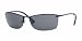 Ray-Ban Juniors 0RJ9519S Sunglasses,Blue Frame/Grey Lens,one size