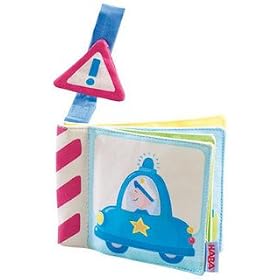 Great Vehicles Buggy Book with Velcro Loop by Haba