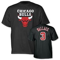 Chicago Bulls Ben Wallace Black T-Shirt